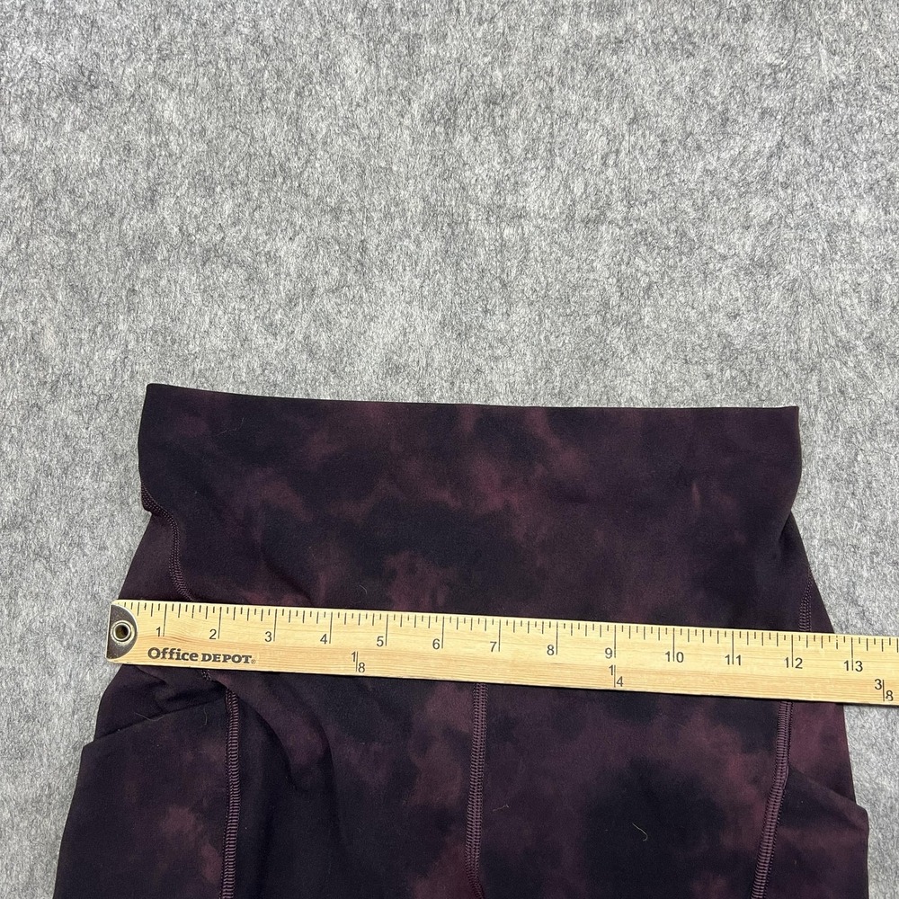 Lululemon Leggings Womens 6 Purple Tie Dye Align High Rise Pocket Ankle Pants - Picture 11 of 16